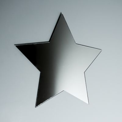 Acrylic Mirrored Star Shape