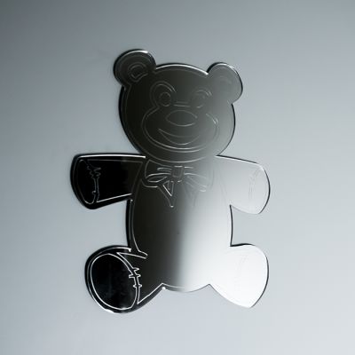 Acrylic Mirrored Teddy Bear Shape