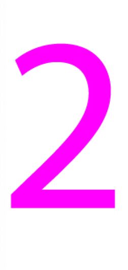 Laser cut number 2 from 3mm thick acrylic