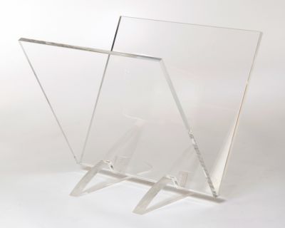 V Shaped Magazine Rack