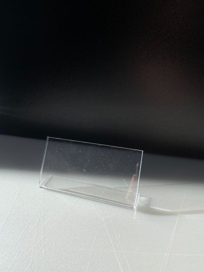 Plain Acrylic Place Card