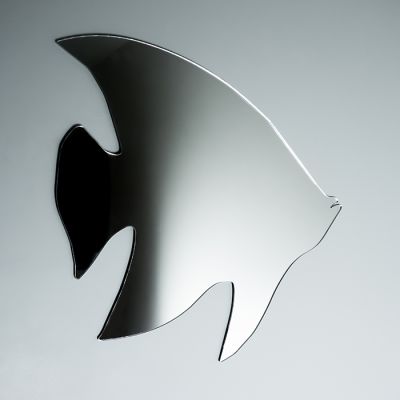 Acrylic Mirrored Fish Shape