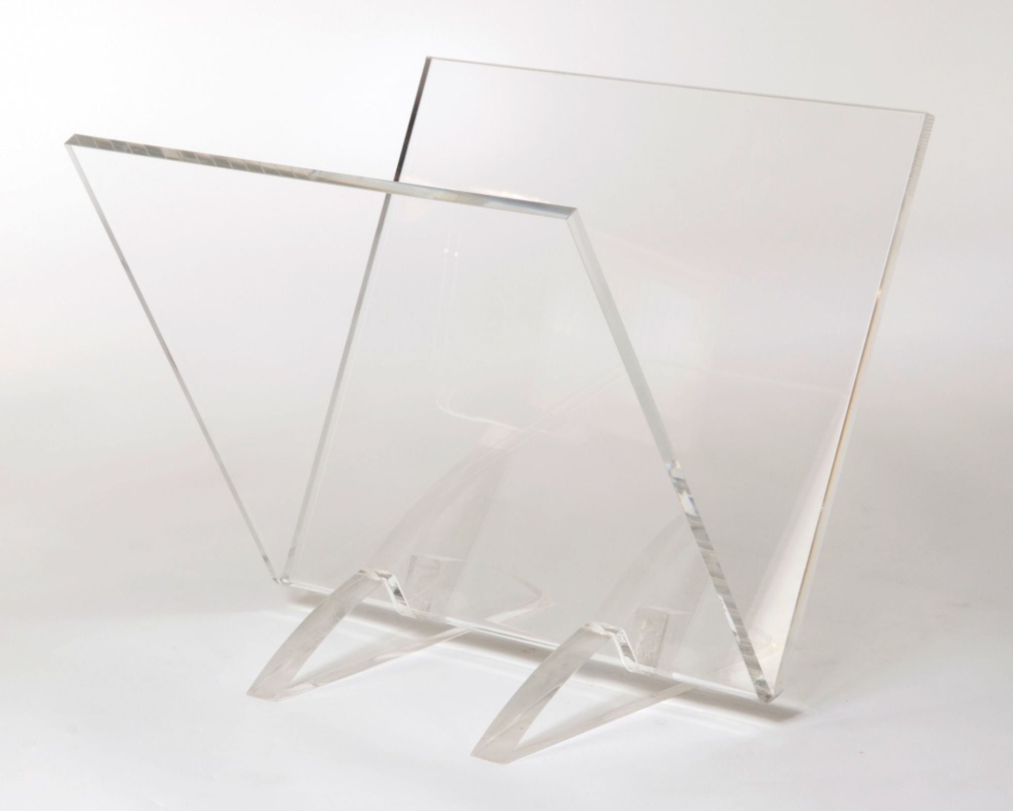 V Shaped Magazine Rack