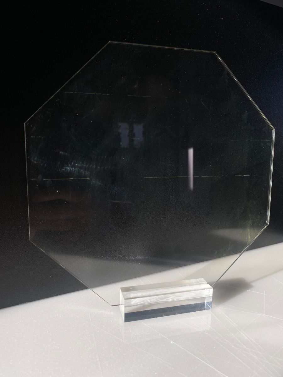 Plain Tabletop Events Sign - Hexagon