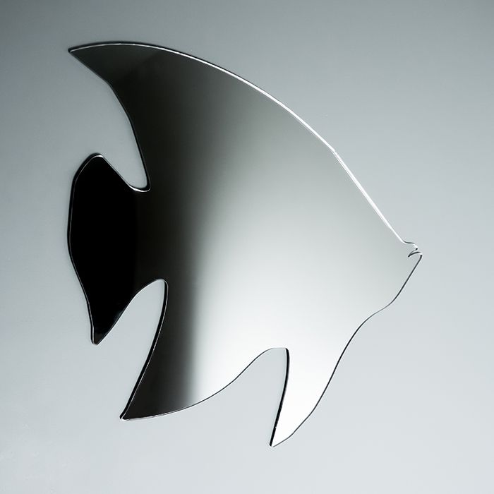 Acrylic Mirrored Fish Shape