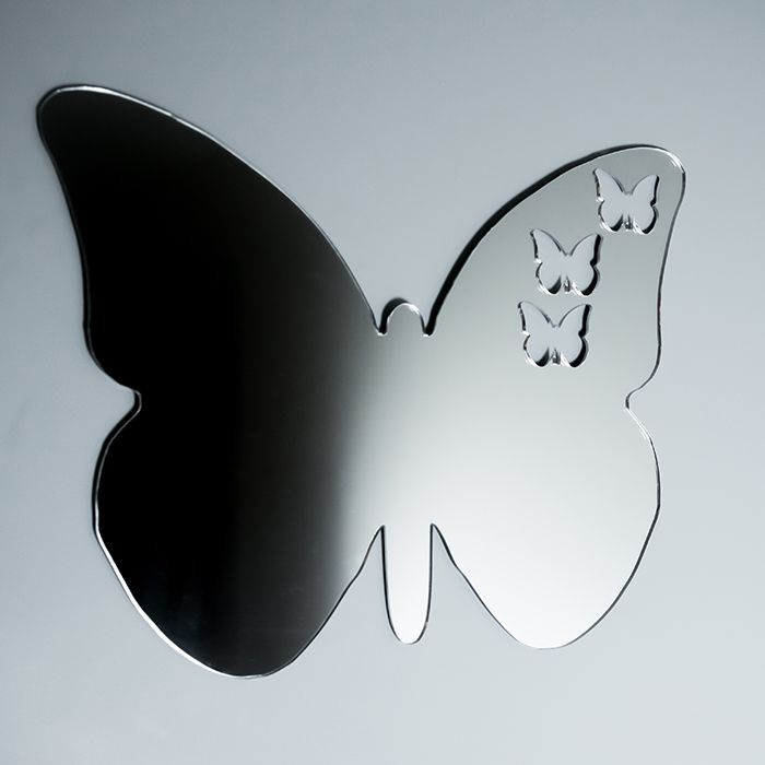 Acrylic Mirrored Butterfly Shape